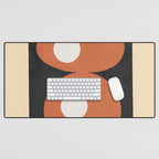 Mid-Century Abstract Balance 09 Desk Mat Gallery Image 1
