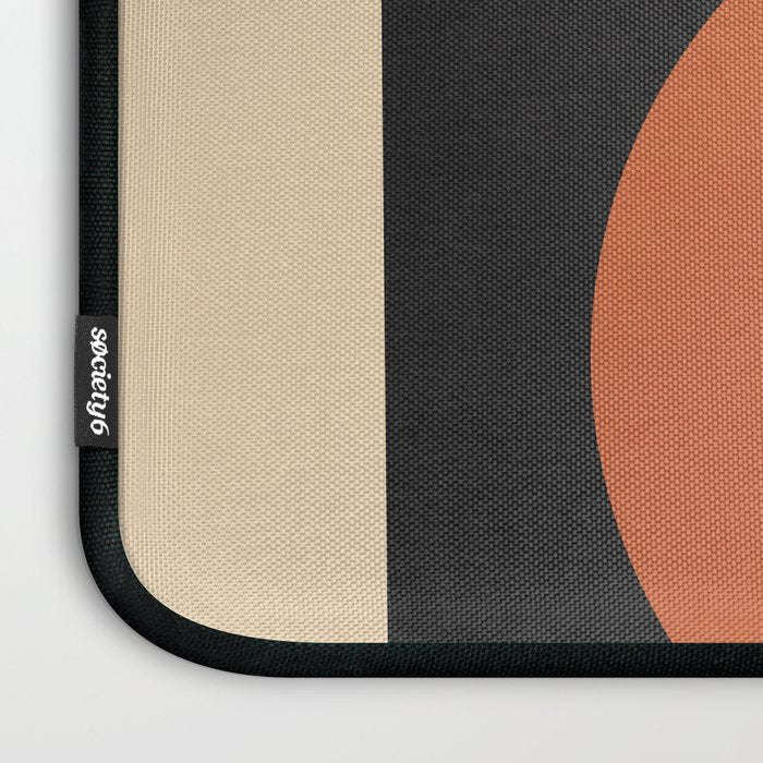 Mid-Century Abstract Balance 09 Laptop Sleeve Gallery Image 3