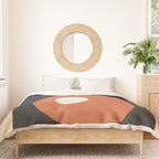 Mid-Century Abstract Balance 09 Duvet Cover Gallery Image 3