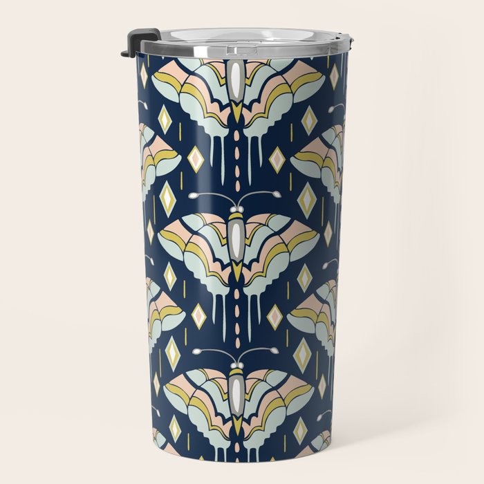 La Maison des Papillons - Midnight Travel Mug Gallery Image 3
