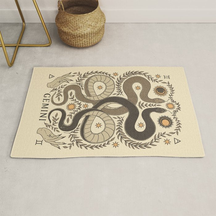 Gemini, The Twins Rug Gallery Image 1