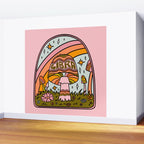 Libra Mushroom Wall Mural Gallery Image 2