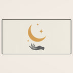 Moonlight Hand Desk Mat Gallery Image 3