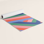 Ribbon Stripes - bold Yoga Mat Gallery Image 2
