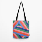 Ribbon Stripes - bold Tote Bag Gallery Image 2