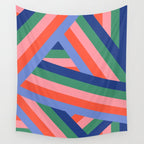 Ribbon Stripes - bold Wall Tapestry Gallery Image 4