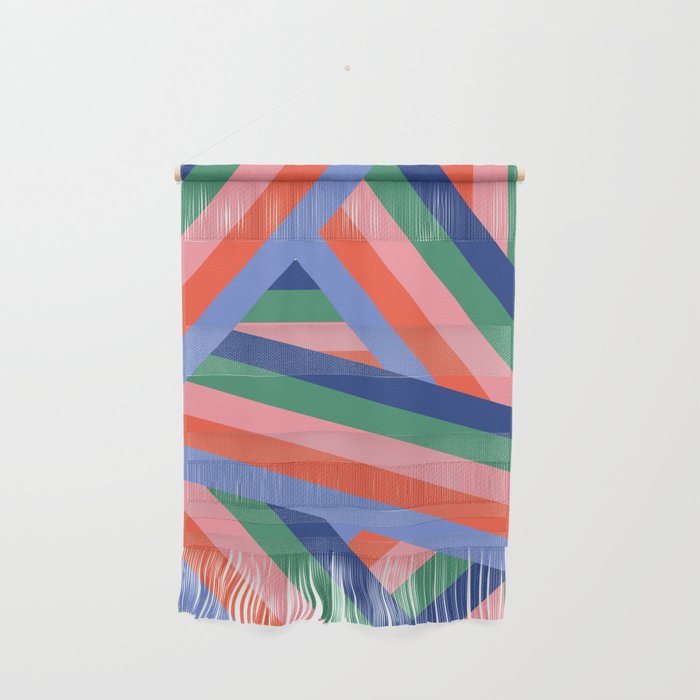 Ribbon Stripes - bold Wall Hanging Gallery Image 1