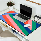 Ribbon Stripes - bold Desk Mat Gallery Image 2