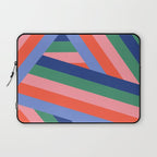 Ribbon Stripes - bold Laptop Sleeve Gallery Image 1