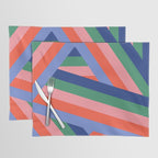 Ribbon Stripes - bold Placemat Gallery Image 1