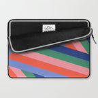 Ribbon Stripes - bold Laptop Sleeve Gallery Image 2
