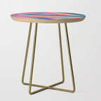 Ribbon Stripes - bold Side Table Gallery Image 1