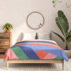 Ribbon Stripes - bold Comforter Gallery Image 3