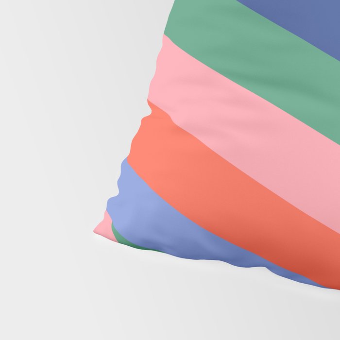 Ribbon Stripes - bold Pillow Sham Gallery Image 4