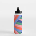 Ribbon Stripes - bold Water Bottle Gallery Image 3