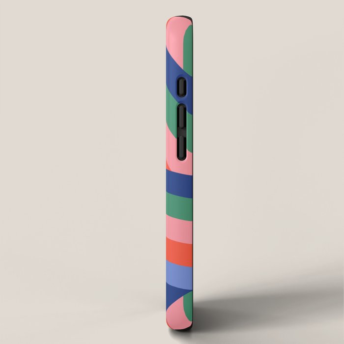 Ribbon Stripes - bold iPhone Case Gallery Image 2
