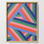Ribbon Stripes - bold Serving Tray Gallery Image 1