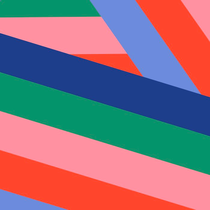 Ribbon Stripes - bold Coffee Mug Gallery Image 2