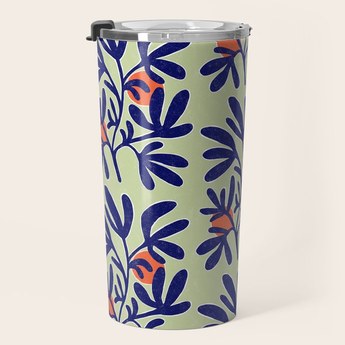 Inspiration Matisse leaves Travel Mug Gallery Image 3