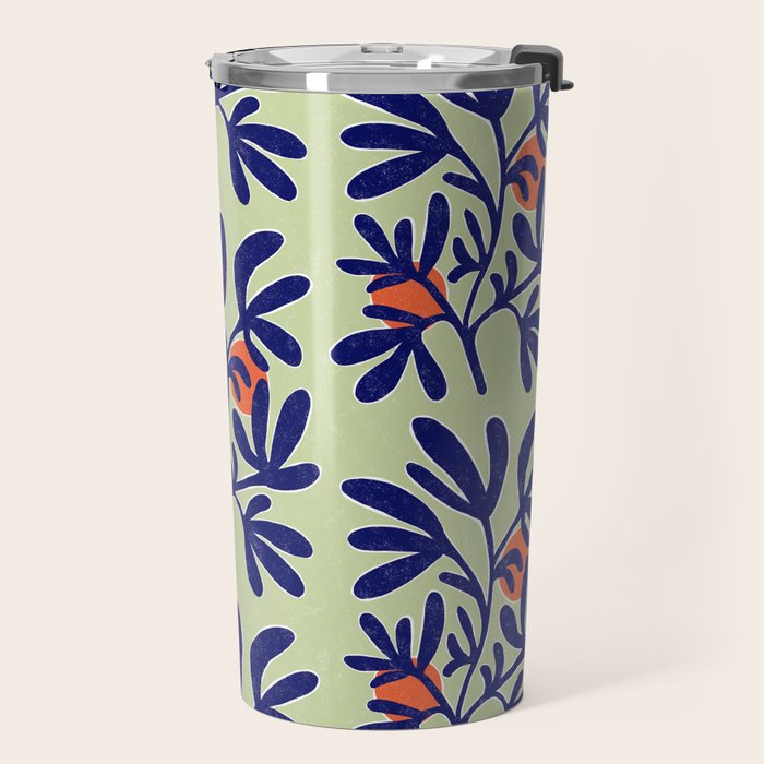 Inspiration Matisse leaves Travel Mug Gallery Image 2