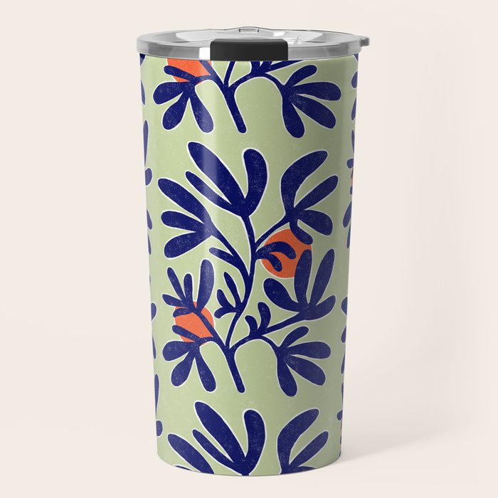Inspiration Matisse leaves Travel Mug Gallery Image 1
