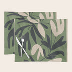 Minimal Abstract Plant Growth Placemat Gallery Image 1