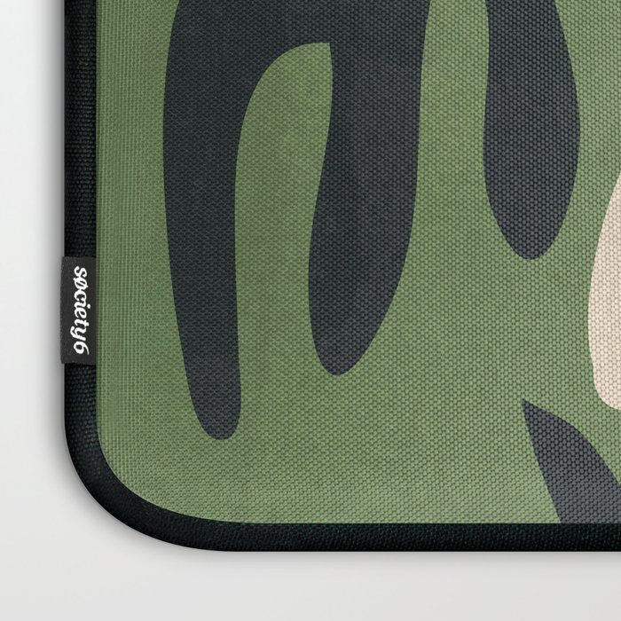 Minimal Abstract Plant Growth Laptop Sleeve Gallery Image 3