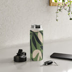 Minimal Abstract Plant Growth Water Bottle Gallery Image 4