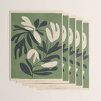 Minimal Abstract Plant Growth Wrapping Paper Gallery Image 3