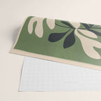 Minimal Abstract Plant Growth Wrapping Paper Gallery Image 2