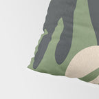 Minimal Abstract Plant Growth Pillow Sham Gallery Image 4