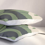 Minimal Abstract Plant Growth Pillow Sham Gallery Image 3