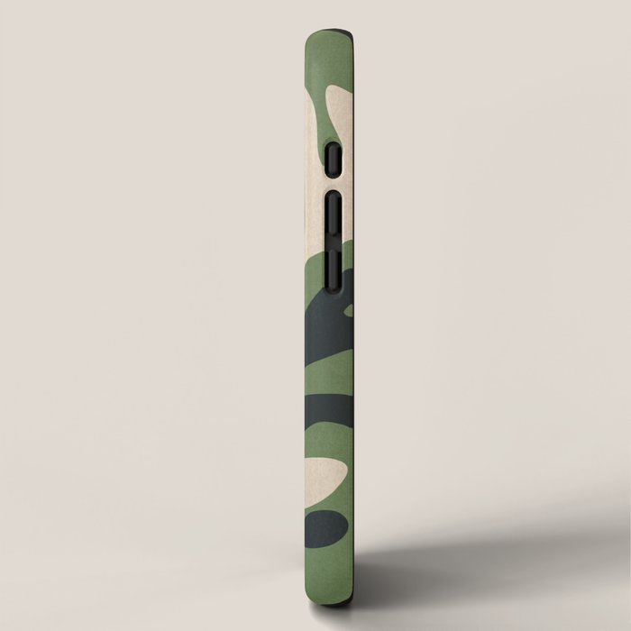 Minimal Abstract Plant Growth iPhone Case Gallery Image 2