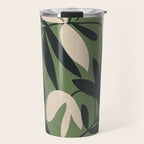 Minimal Abstract Plant Growth Travel Mug Gallery Image 1