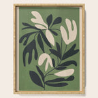 Minimal Abstract Plant Growth Serving Tray Gallery Image 1