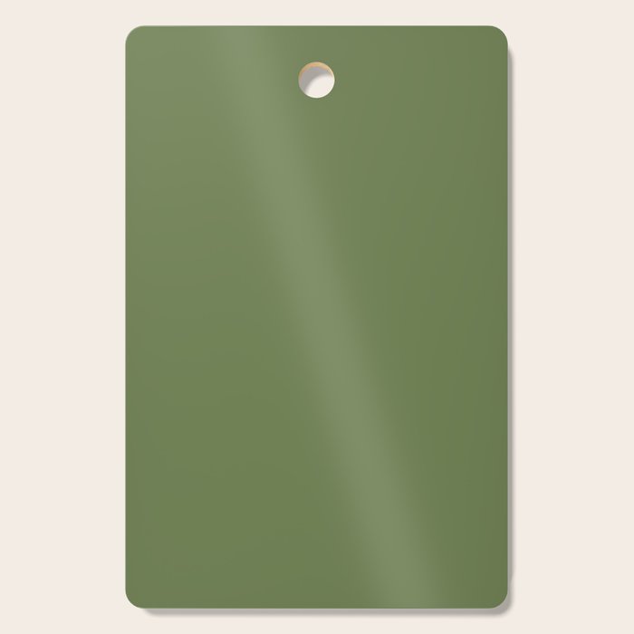 Basil Green Solid Color Cutting Board Gallery Image 1