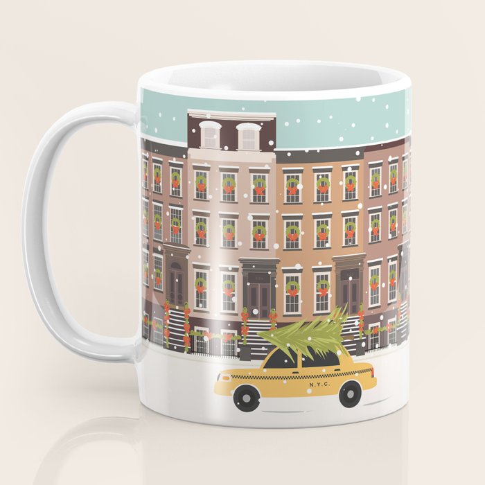 New York City Christmas Coffee Mug Gallery Image 3