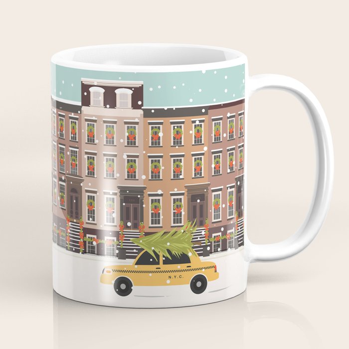 New York City Christmas Coffee Mug Gallery Image 1