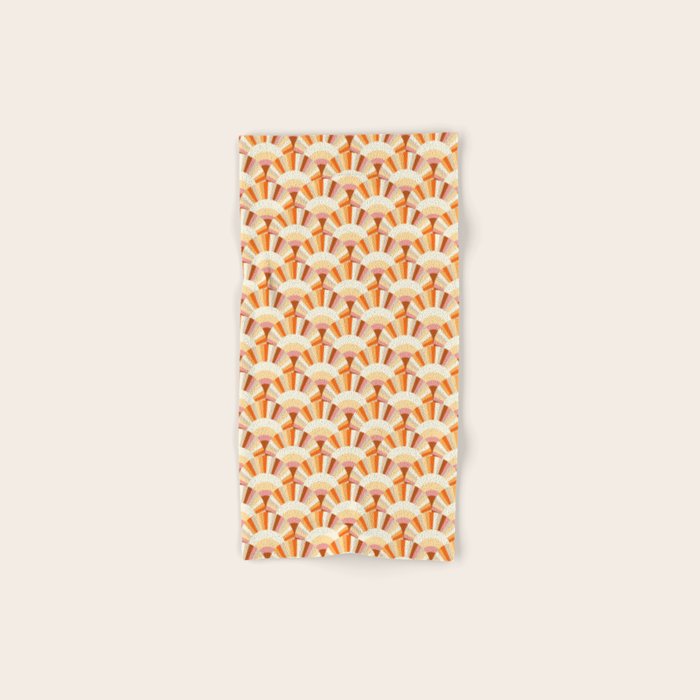 Retro Summer Sunshine Bath Towel Gallery Image 1