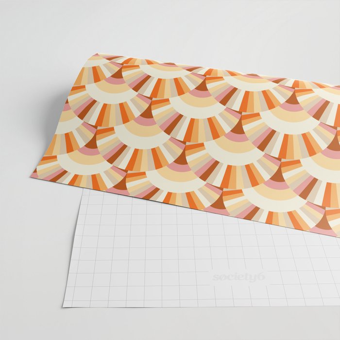 Retro Summer Sunshine Wrapping Paper Gallery Image 2
