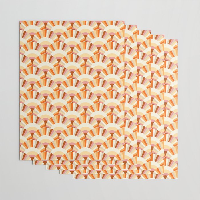 Retro Summer Sunshine Wrapping Paper Gallery Image 3