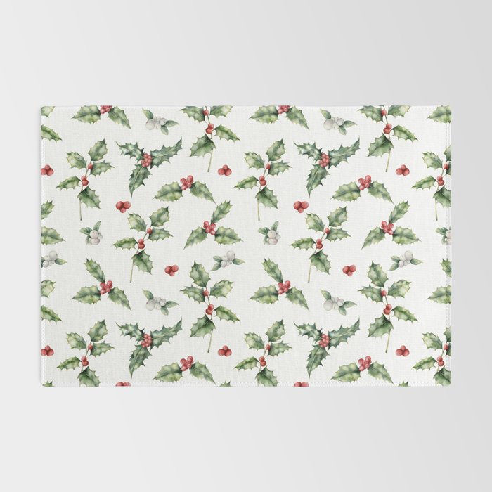 Christmas Holly Rug Gallery Image 2
