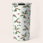 Christmas Holly Travel Mug Gallery Image 1