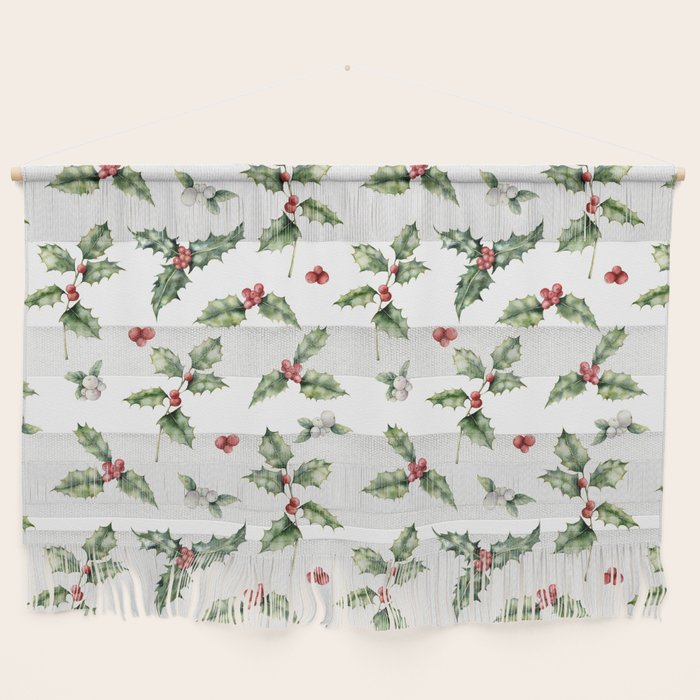 Christmas Holly Wall Hanging Gallery Image 1