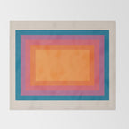 Vintage California Sun 02 Throw Blanket Gallery Image 2