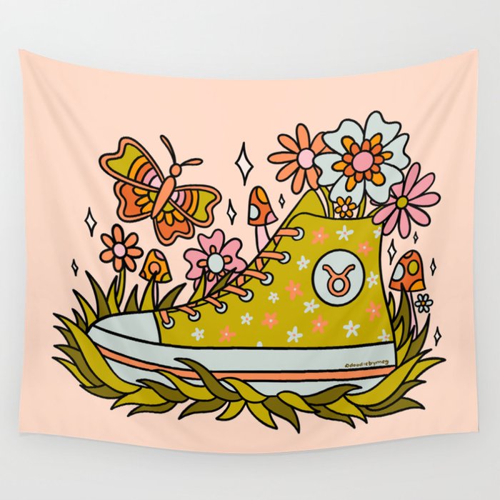 Taurus Sneaker Wall Tapestry Gallery Image 1