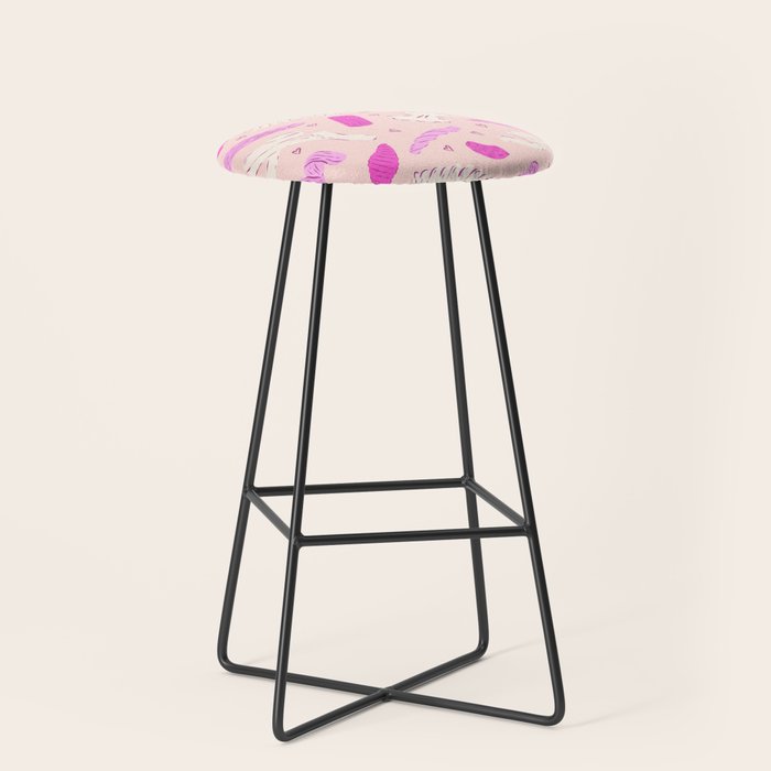 Pasta Noodles in Pink  Stool Gallery Image 1