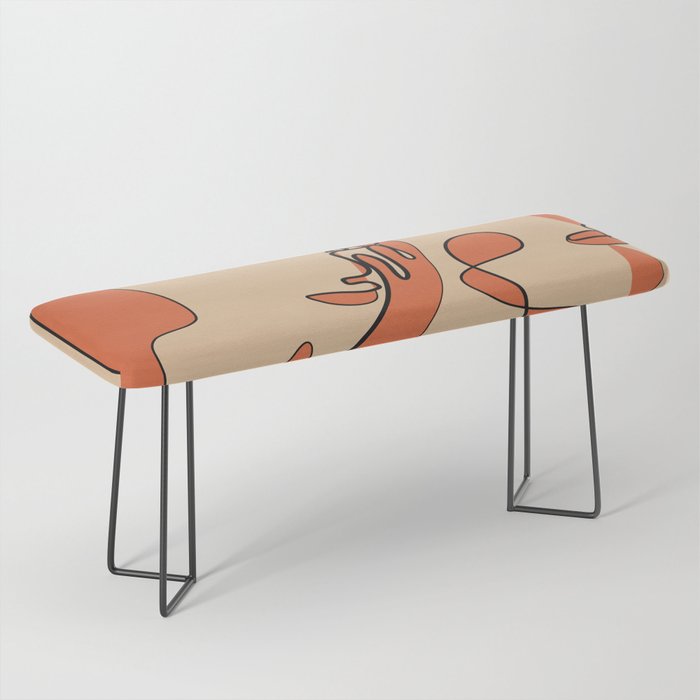 Abstract Faces 11 Bench Gallery Image 1
