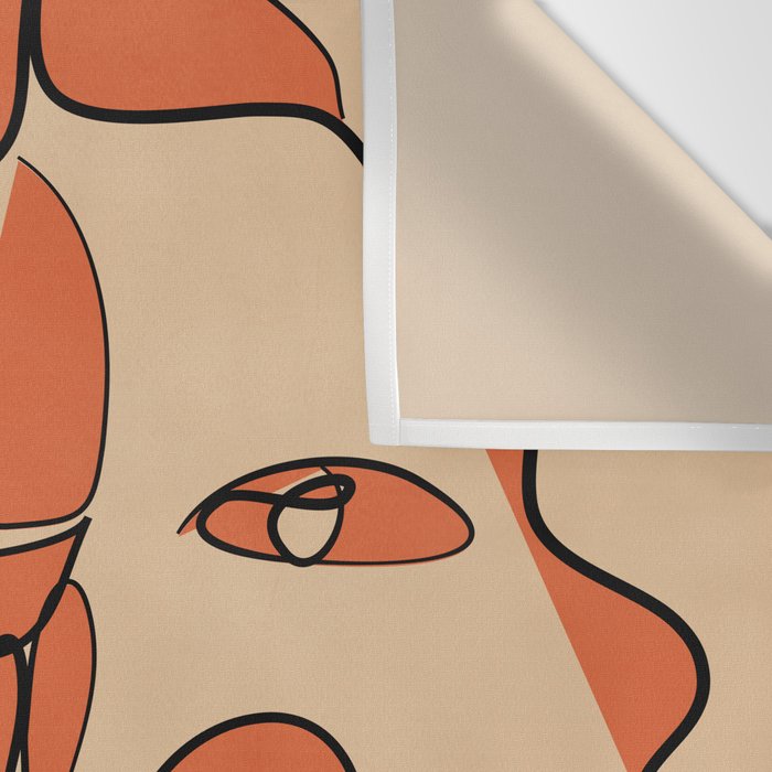 Abstract Faces 11 Wall Tapestry Gallery Image 3