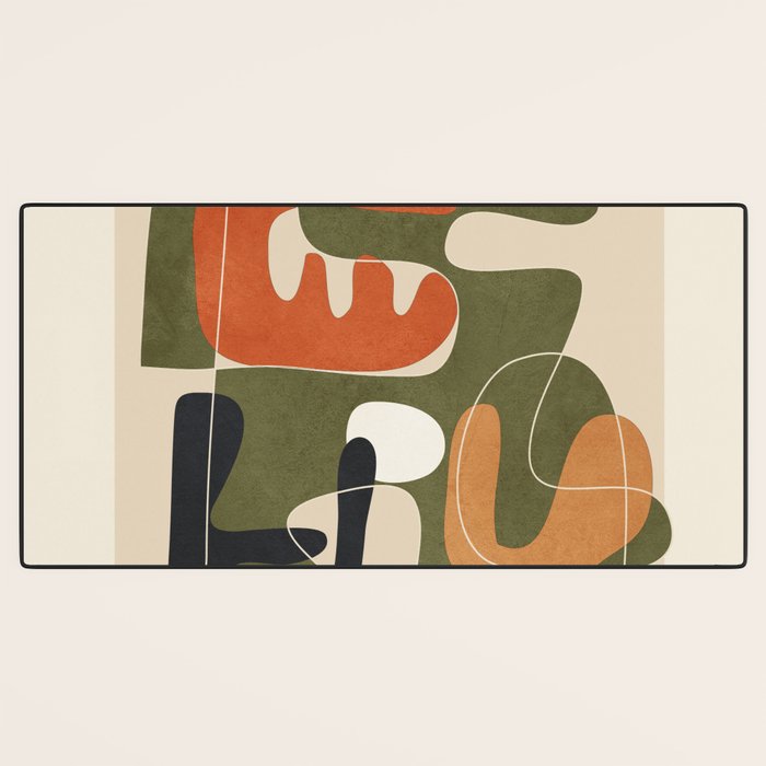 Organic Rhythms 2 Desk Mat Gallery Image 3